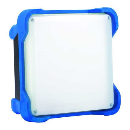 Arbeitsleuchte HEDI LEDCube, blau/schwarz, 35 Watt, IP44
