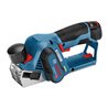 Bosch Akku-Hobel GHO 12V-20 mit 2 x 3,0 Ah Li-Ion Akku L-BOXX