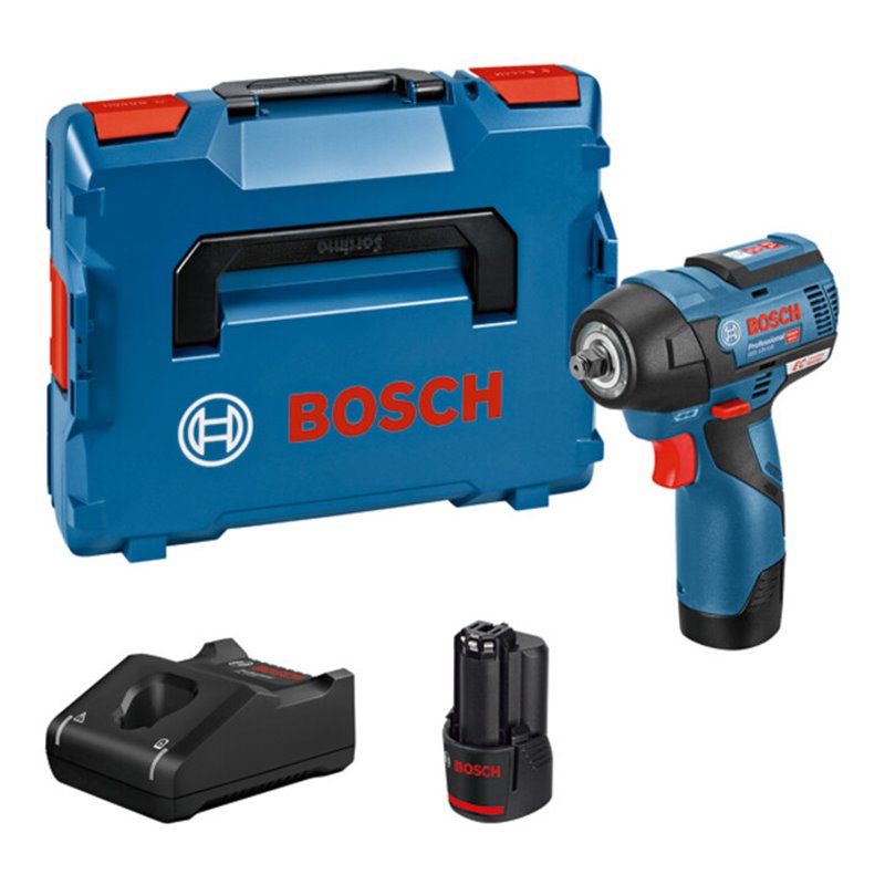 Bosch Akku-Drehschlagschrauber GDS 12V-115 mit 2 x 3,0 Ah Li-Ion Akku L-BOXX