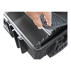 Wiha Werkzeug Set Elektriker Competence XXL II mit integriertem Fahrgestell, 115-tlg. in Koffer