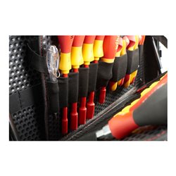 Wiha Werkzeug Set Elektriker Competence XXL II mit integriertem Fahrgestell, 115-tlg. in Koffer