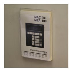 Eichner selbstklebende Tasche aus transparenter Vinyl-Folie DIN A4 10 Stk.