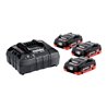 METABO Akku-Starter-Set LiHD, Akkukapazität: 4Ah