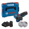 Bosch Akku-Winkelschleifer GWS 12V-76 mit 2 x 3,0 Ah Li-Ion Akku
