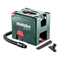 Metabo Akku-Sauger AS 18 L PC mit manueller Filterreinigung Karton