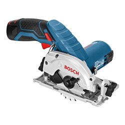 Bosch Akku-Kreissäge GKS 12V-26 mit 2 x 3,0 Ah Li-Ion Akku L-BOXX