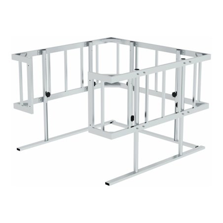 MUNK Schutzkorb eckig mit absenkbarer Fußleiste