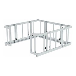 MUNK Schutzkorb eckig mit absenkbarer Fußleiste