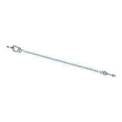 MUNK Sicherungsseil mit Karabinerhaken 850mm