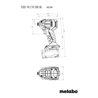 Metabo Akku-Schlagschrauber SSD 18 LTX 200 BL metaBOX 145