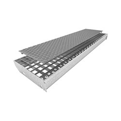 MEA Gitterrostauflagen MEAfloor 800 x 200 mm genoppt