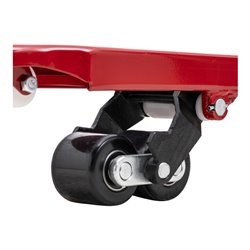 STIER Gabelhubwagen Tragkraft 2500kg Gabellänge 1000mm Nylon-Reifen