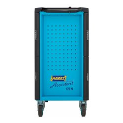HAZET Werkstattwagen Assistent 179N-7/137 Schubladen flach: 5 x 77 x 522 x 398 mm Schubladen hoch: 2 x 162 x 522 x 398 mm