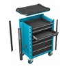 HAZET Werkstattwagen Assistent 179N-7/137 Schubladen flach: 5 x 77 x 522 x 398 mm Schubladen hoch: 2 x 162 x 522 x 398 mm