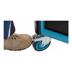 HAZET Werkstattwagen Assistent 179NXXL-7/340 Schubladen flach: 5 x 77 x 870 x 398 mm Schubladen hoch: 2 x 162 x 870 x 398 mm