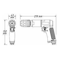 HAZET Bohrmaschine 9030P-1