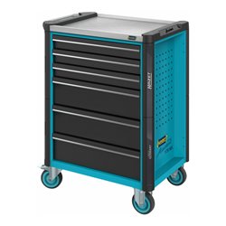 HAZET Werkstattwagen Assistent 179N mit Edelstahlarbeitsplatte, Typ: 179N-6