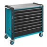 HAZET Werkstattwagen Assistent 179NXXL-8 Schubladen flach: 7 x 77 x 870 x 398 mm Schubladen hoch: 1 x 162 x 870 x 398 mm