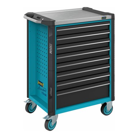 HAZET Werkstattwagen Assistent 179N mit Edelstahlarbeitsplatte, Typ: 179N-8