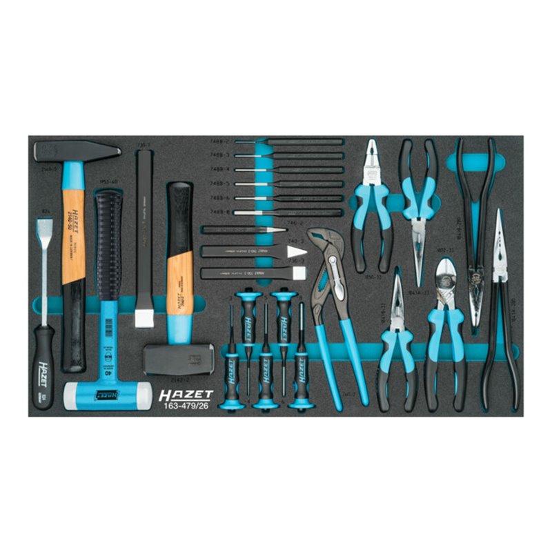 HAZET Universal-Satz 163-479/26 Anzahl Werkzeuge: 26