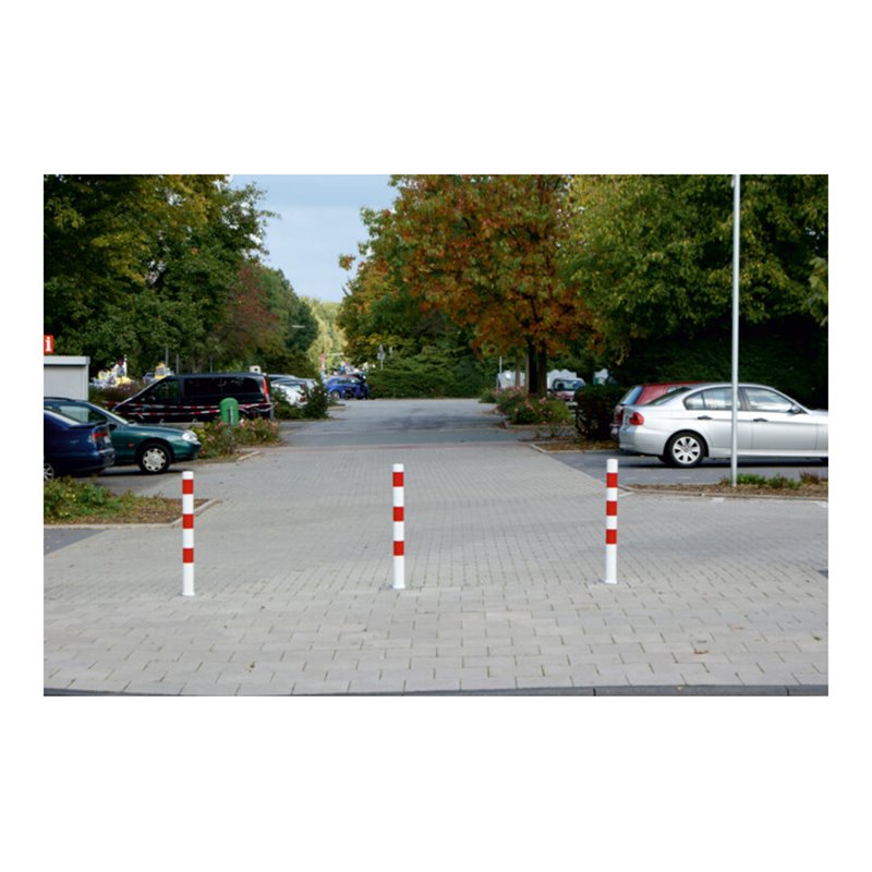 BMI Weißes Stahlbandmaß, in Kapsel, 10 m