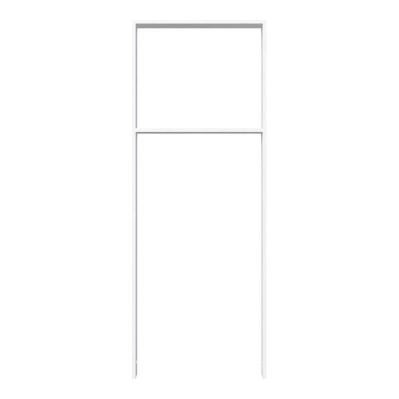 Sprintus Wischset Mopphalter, Alu-Teleskopstiel, Mopp Mikrofaser weiß/blau B400xL1450mm