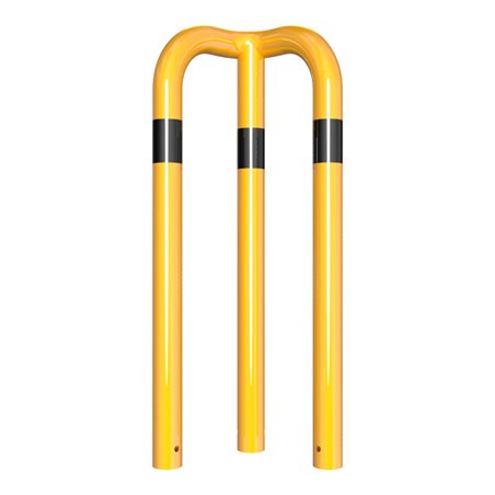 bimos Arbeitsdrehstuhl Labsit Bodengleiter+Fußring Sitzschale blau Integralschaum schw