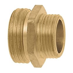 GEKA Gewindenippel MS AG 1x1 1/4 Zoll St.