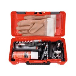 Runpotec Glasfaserstab Profi-Set Länge 30 u. 60m D.4,5mm