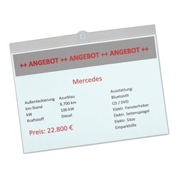 Karasto Schlauchwagen 5350 Anschl.G 26,44mm 3/4 Zoll Stahlrohr/Stahlblech verz.