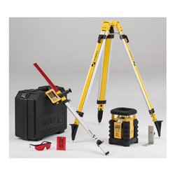 STABILA Rotationslaser LAR 350 mit manueller 2-Achsen-Neigung 9-teiliges Set