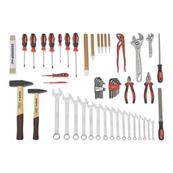 Gedore R21650059 Werkzeugsatz ALLROUND im Werkzeugkoffer 59-teilig