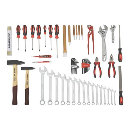 Gedore R21650059 Werkzeugsatz ALLROUND im Werkzeugkoffer 59-teilig