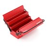 Gedore red Werkzeugkasten, 5 Fächer, groß, leer, Maße (LxBxH): 260x535x210 mm, rot, Stahlblech, Sortierbox, R20600073