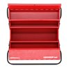 Gedore red Werkzeugkasten, 5 Fächer, groß, leer, Maße (LxBxH): 260x535x210 mm, rot, Stahlblech, Sortierbox, R20600073