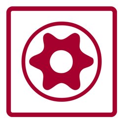 Gedore R68003075 TX-Schraubwerkzeugsatz im Koffer 75-teilig