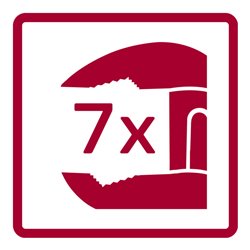 Gedore R21650072 Werkzeugsatz BASIS im Werkzeugkoffer 72-teilig