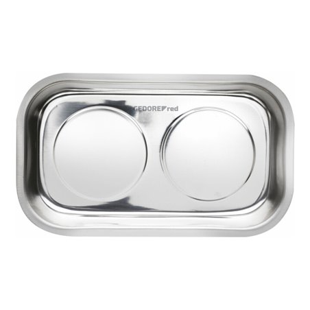 Gedore R19102000 Edelstahlmagnetschale 2x Magnet 240x140 mm
