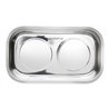 Gedore R19102000 Edelstahlmagnetschale 2x Magnet 240x140 mm