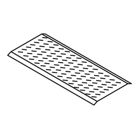 Säbu Überfahrbrücke aus Aluminium B 1500 mm x T 750 mm