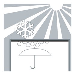 Säbu Vliesbeschichtung Dachunterseite für Materialcontainer MC 1400