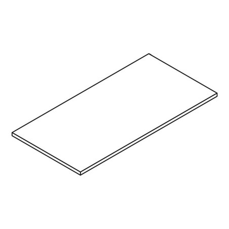 Säbu Fachebene B 1290 x T 830 mm für MB 2, MB 4 und MB 8 22 mm Holzwerkstoffplatte