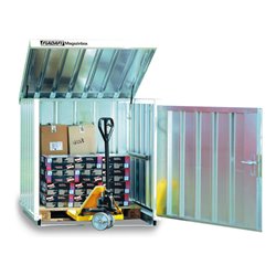 FLADAFI® Magazinbox MB 4 Verzinkt, montiert, ohne Boden