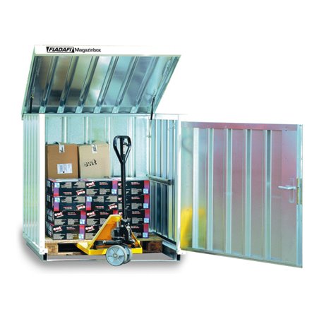 FLADAFI® Magazinbox MB 4 Verzinkt, montiert, ohne Boden