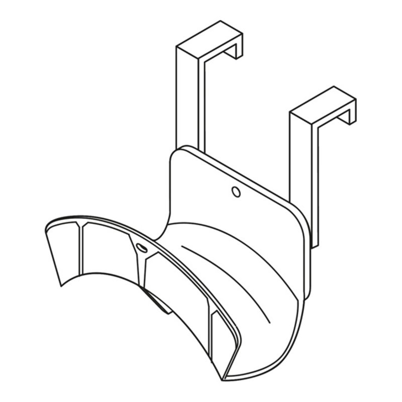 Säbu Kabel- und Schlauchaufhängung verzinkt, Schwere Ausführung