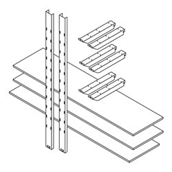 Säbu Lagerregal 2000