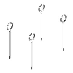 Säbu Kranaufhängung für Leertransport für SAFE-Tank ST 200 - ST 1900