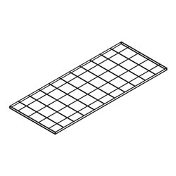 Säbu Gitterrost-Fachebene Maße: 1315 x 800 mm