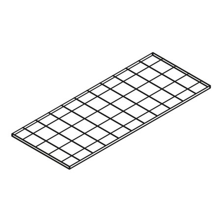Säbu Gitterrost-Fachebene Maße: 1315 x 800 mm