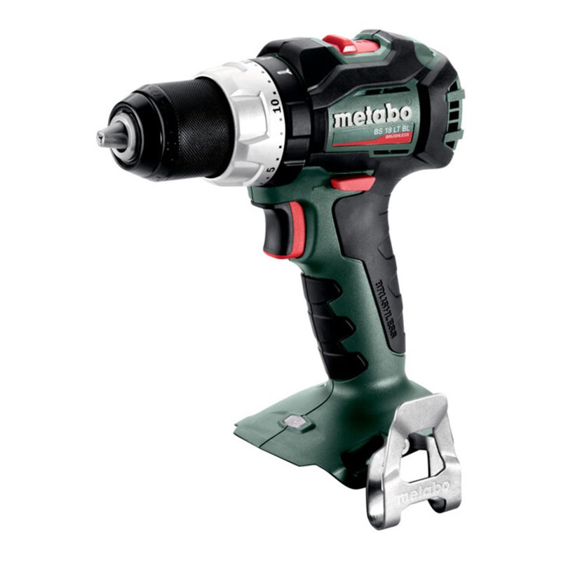 METABO Akku-Bohrschrauber 18V, Bürstenloser Motor, ohne Akku, Schnellspannfutterspannbereich 1,5-13, Typ: BSLTBL
